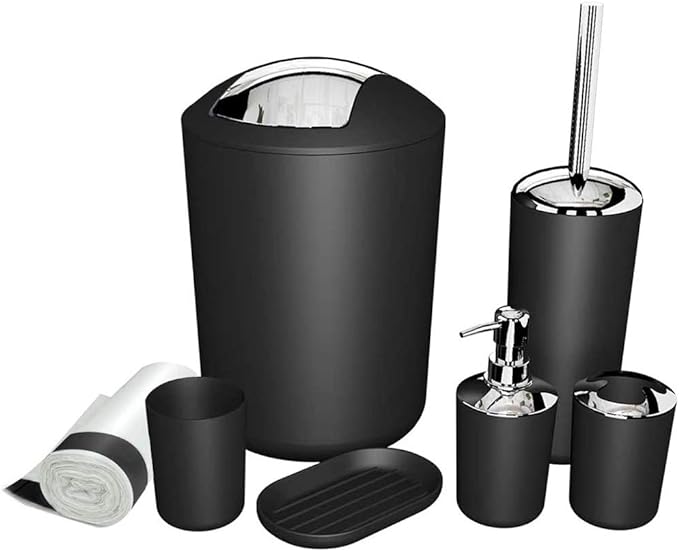 6 Piece Bathroom Accessories Sets,